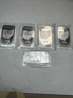 4-50 State Minimum Ohio & 1-Dragon Bars 1/2oz Each 0.999 Fine Sealed #001017
