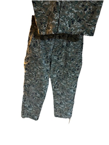 511 Tactical 3pz Camicia Uomo L Bottoni, Pantaloni, T Shirt Digitale Mimetica Ripstop - Foto 3 di 18