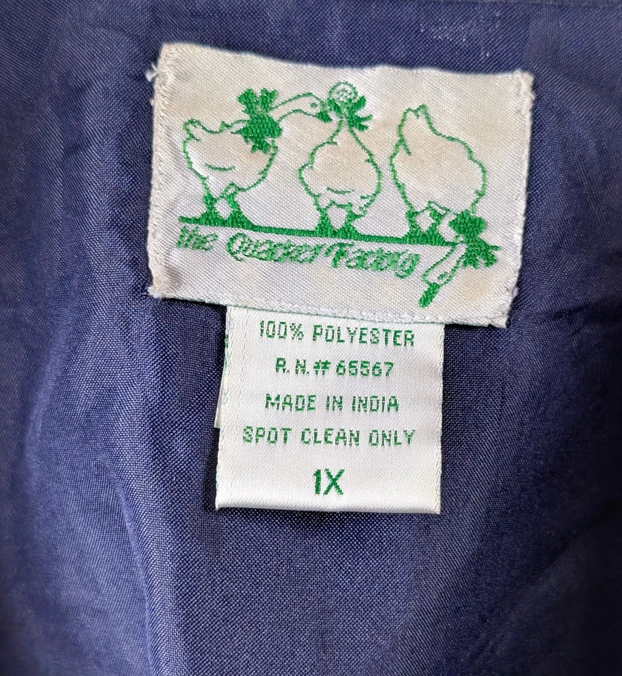 Chaleco patriótico con lentejuelas Quacker Factory para mujer 1X XL EE. UU. bandera estadounidense 4 de julio Foto 3 de 3