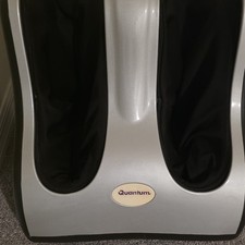 Quantum Heated Foot Massager Machine for Foot, Gray/Black, More Than 8 in