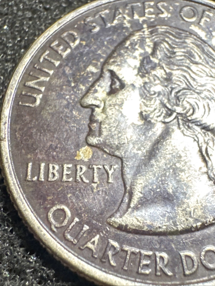 2007-D Wyoming State Quarter 1890 Denver Mint City with Rodeo Cowboy US Coin 25C - Image 2 of 4