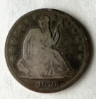 1876 Seated Liberty Half Dollar 50c Silver