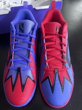 Puma Scoot Zeros Basketball Shoes Sneakers Red  Purple Size 11.5