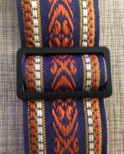 1970 s CAMERA CADDY Wide Woven Vintage Retro Strap SUPER NICE NOS