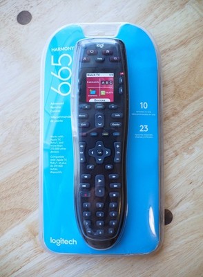 New Logitech Harmony 665 Advanced Universal Remote Control 915-000293 See Photos