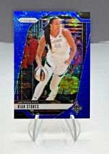 2024 Panini Prizm WNBA Kiah Stokes #122 Blue Pulsar Prizm /199 Aces SP