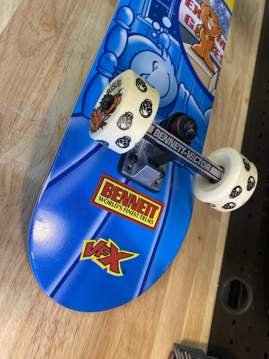 Planche De Skate Vintage Nestlé Variflex Des Années 80 – Look Rétro Et Authentique