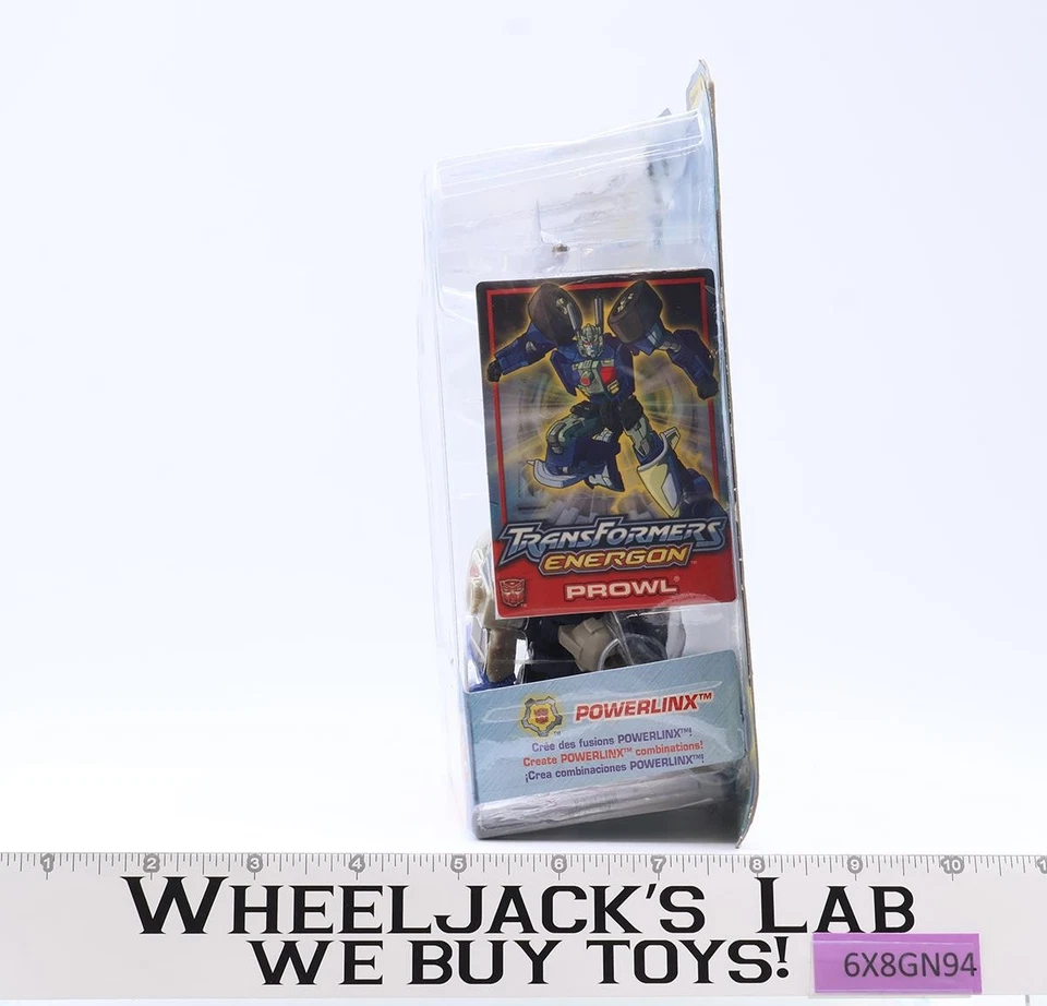 Prowl Combat Class Transformers Energon 2003 Hasbro Action Figure NEW SEALED - Image 3 of 4