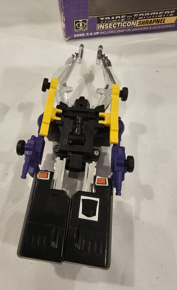 Transformers G1 Insecticon 1984 metralla Hasbro Takara Foto 3 de 4