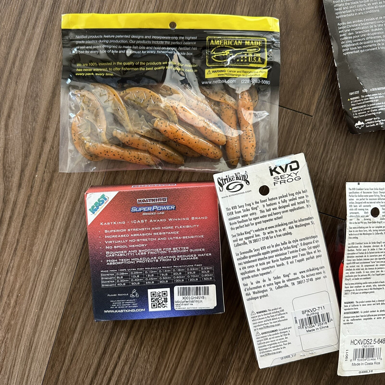 Bass Lure Bundle Lot Of 10 Including Berkley, Net Bait, Booyah, Strike King NEW - Image 17