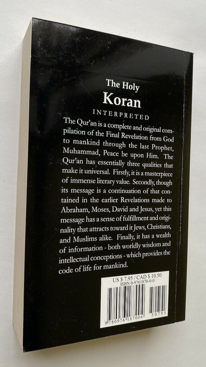 The Koran Quran English Translation by S.V. Mir Ahmed Ali The Koran Quran English Translation by S.V. Mir Ahmed Ali