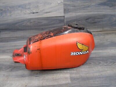 Honda XR200 XR XL 200 Motorcycle Bike Red Metal Gas Tank