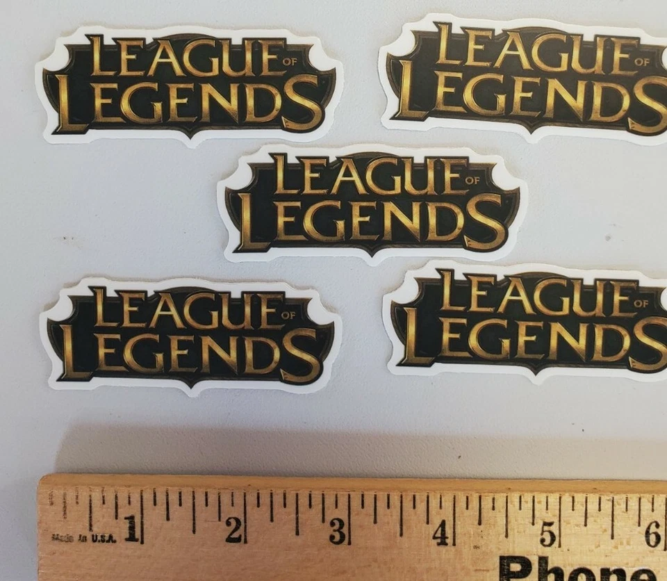 League of Legends DIE CUT STICKERS 10 PACK LOT FREE USA 🇺🇸 SHIPPING  - Image 2 of 4