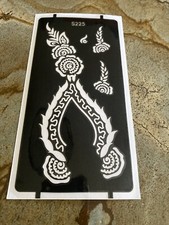 Henna Stencil S225