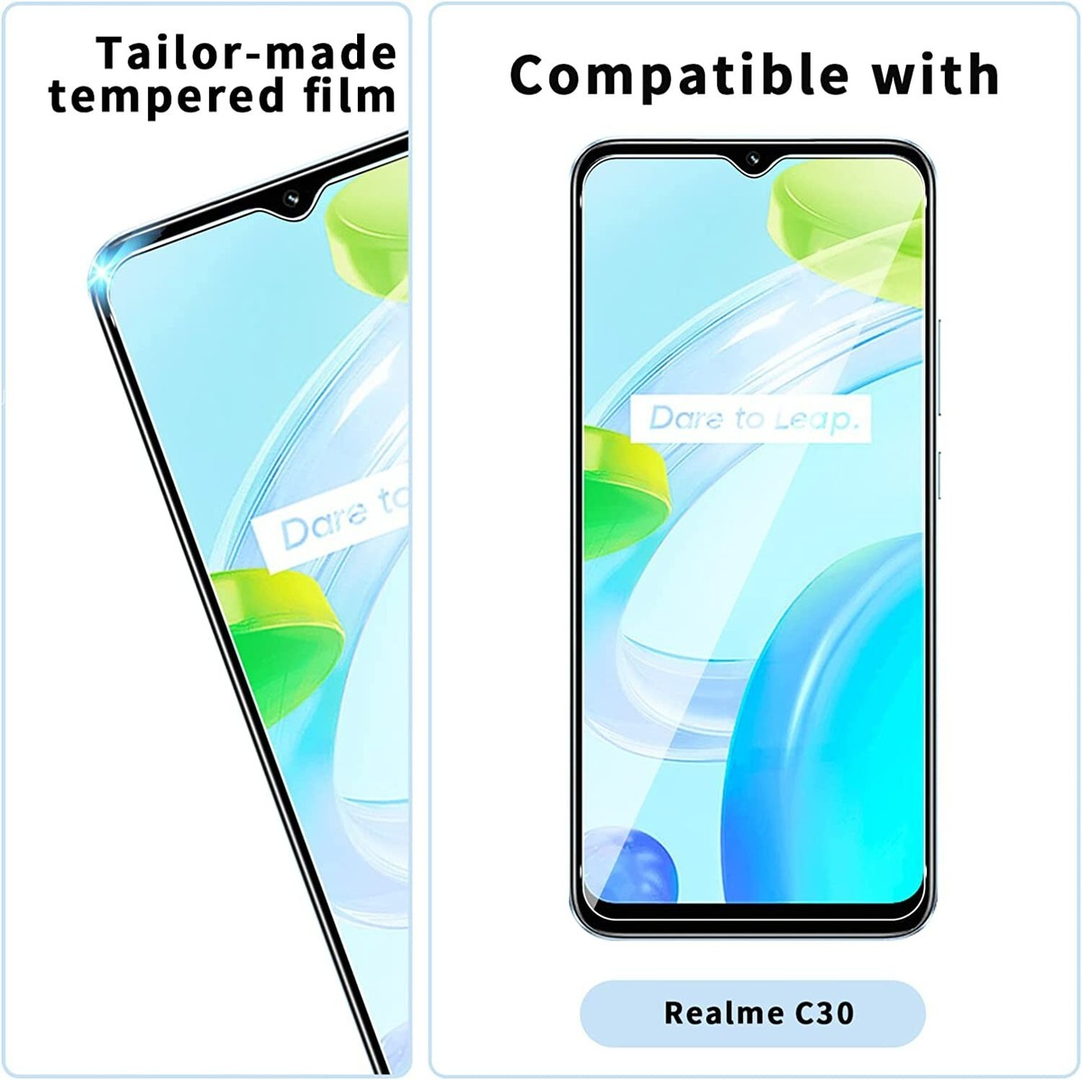 Protectorking Schutzfolie 6x 9H Hartglas Für Oppo Realme GT 2 Displayschutz Panzerfolie Schutzfo, (6-Stück), Displayschutzglas, Schutzglas Echtglas Tempered 9H Härte HD-KLAR