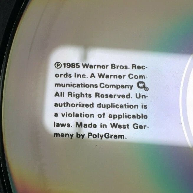 ZZ Top ‎– Afterburner (CD,1985,Warner,1st Ed) 9 25342-2,RARE GERMANY PRESS - Image 3 of 4