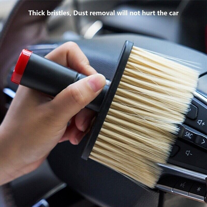 RXIRUCGD Car Cleaning Edges And Corners Crevice Sickle Brush Wheel Door Crevice Car Detailing Detail Brush Crevice Brush