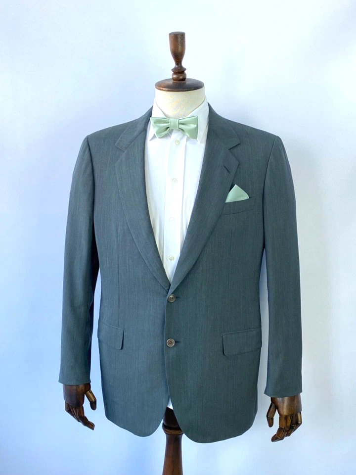 Para hombres BRIONI 2 Piezas Italiano Lujo Formal Traje Blazer Chaqueta Pantalones EU 53 UK 43 Foto 4 de 4