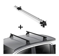 Fahrradträger Bike Pro + Dachträger EVO STA für für Opel Meriva B 5 Türer 2010-2