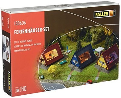 Faller - 1/87 Vakantiehuisjes-set NEW