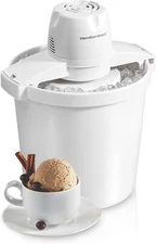 Electric Automatic Ice Cream Maker & Frozen Yogurt Machine