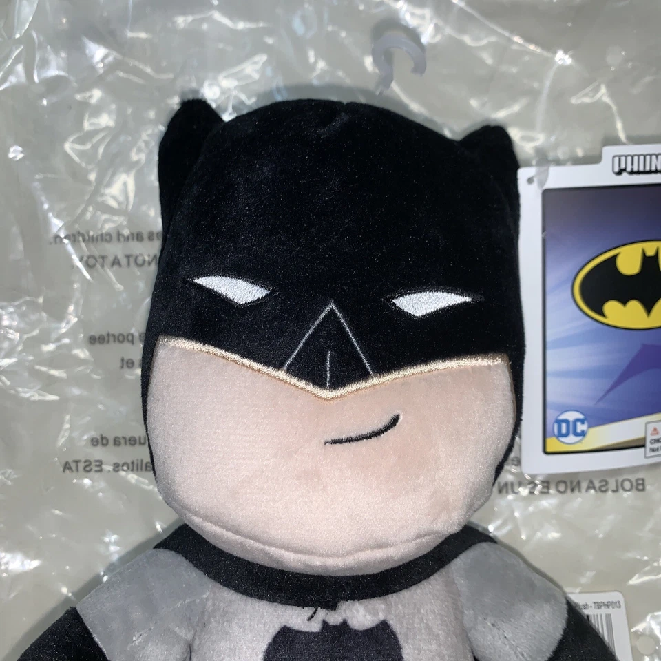 Kidrobot! "Figura de peluche DC Phunny Batman NUEVO juguetes peluches 7"" suave" Foto 2 de 4