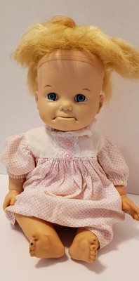 cheerful tearful doll