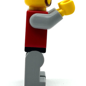 Lion Knight helmet with grill Kingdoms Lego Castle Minifigure 7950