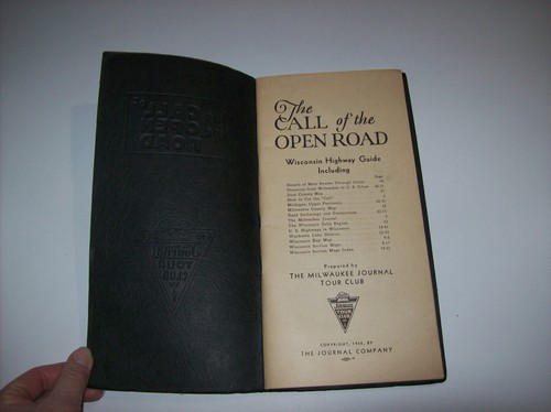 The Call of the Open Road, 1930, Milwaukee Journal Tour Club Wisconsin, x - Picture 2 of 10
