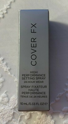 Cover FX HIGH PERFORMANCE Setting Spray Travel Sz 10Ml/.33 FL Oz- NEW IN BOX