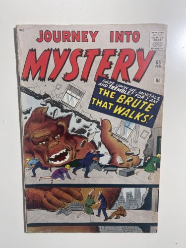 Journey Into Mystery #65 (Februar 1961, Atlas) Cover von Jack Kirby Steve Ditko - Bild 1 von 11