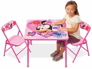 kids folding table set