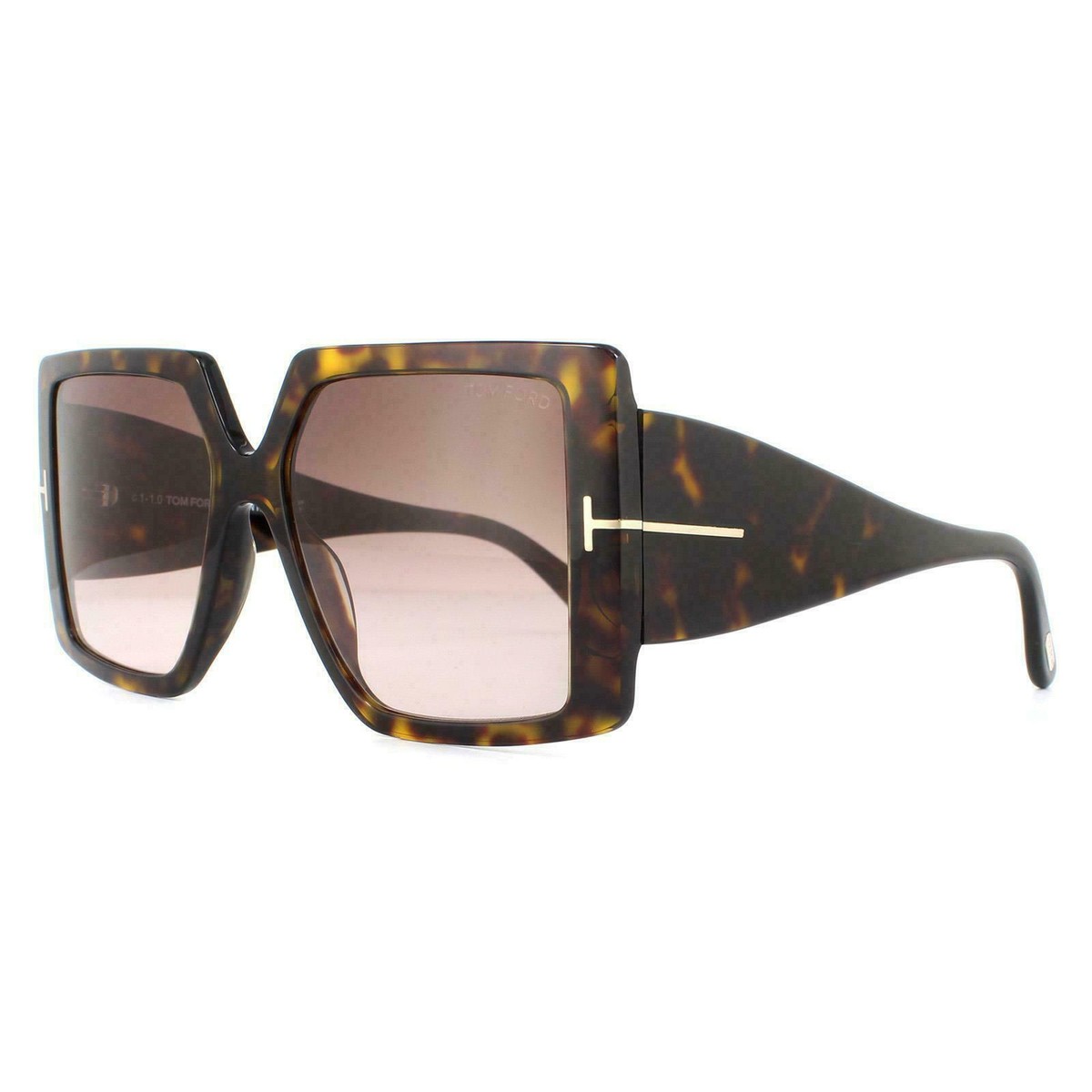 Tom Ford Black Gradient Quinn  Sunglasses Tom Ford Quinn FT0790 01B 57 Sunglasses | Shade Station main image 4