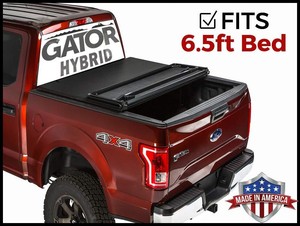 Gator Hybrid Fit 2014 2019 Toyota Tundra 6 5 Ft Hard Folding Truck Tonneau Cover Ebay