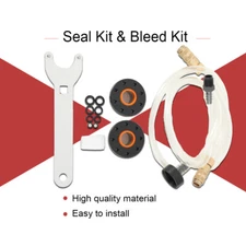 HC5345 Front Mount Hydraulic Steering Cylinder Seal Kit & Bleed Kit for Seastar