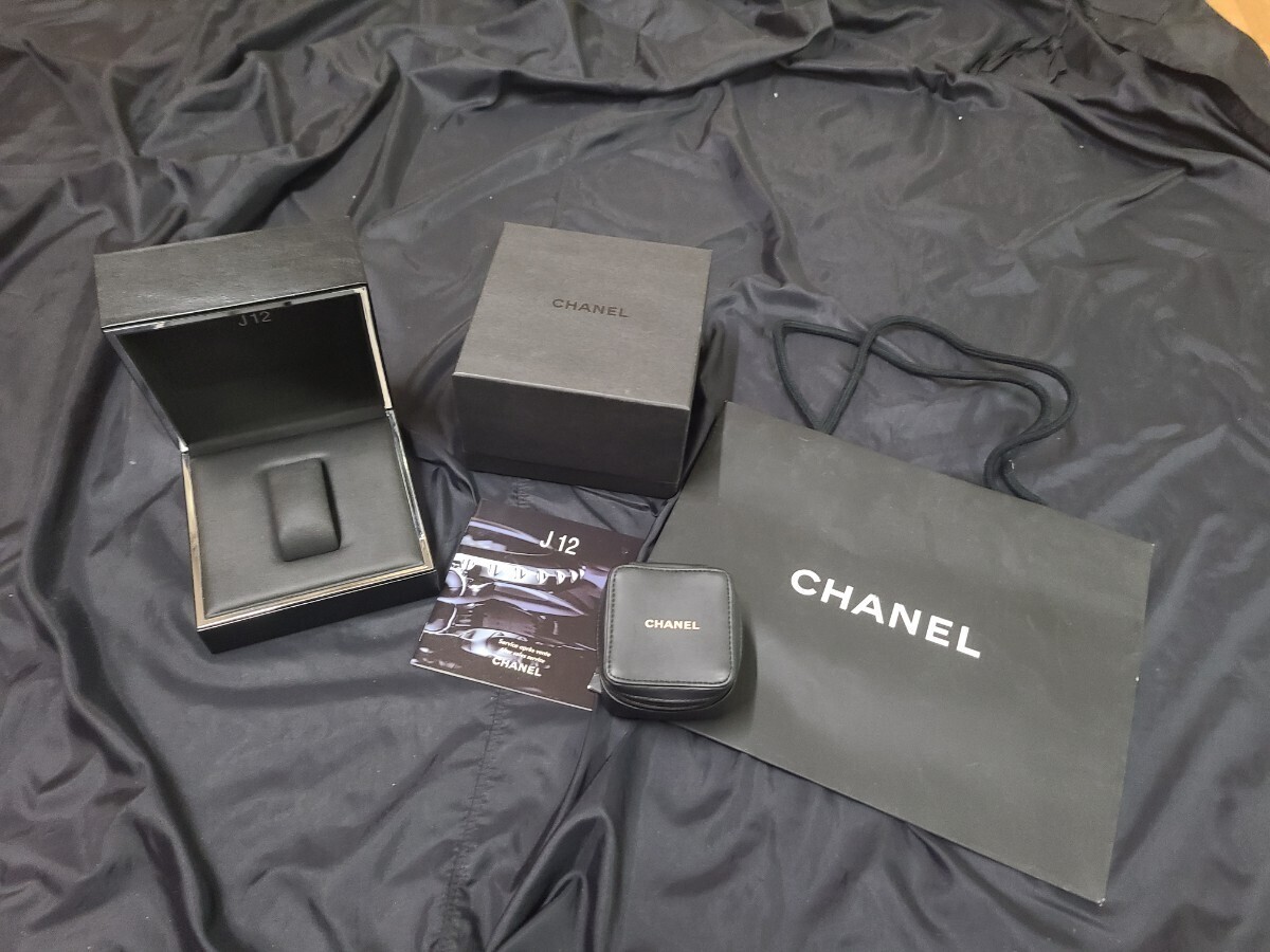 シャネルJ12ケース CHANEL watch case box J12 travel pouch g1186860746HA Used | eBay