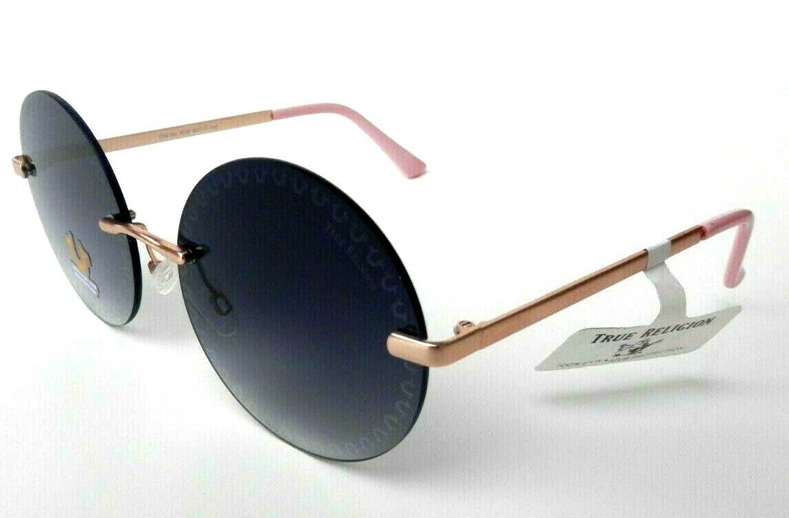 True Religion Round Rimless Sunglasses New TRUE RELIGION Shield Sunglasses Rimless Iridescent  main image 4