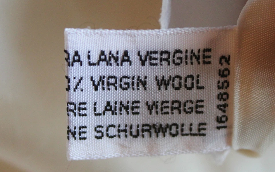 $3.000 S M L 42 GIANFRANCO FERRE VINTAGE CHAQUETA LANA VIRGEN ABRIGO BLAZER Italiano Foto 3 de 4