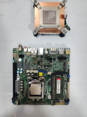 Asrock IMB X1222 WV W/ Cpu W-1270E Memory 32gb Pc4