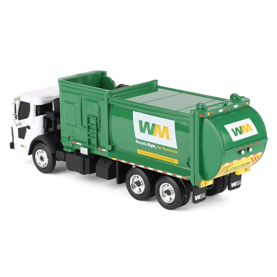1/87 Mack LR Waste Management Refuse Truck McNeilus ZR Side Loader 80-0355D - Image 3 of 4
