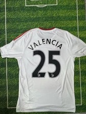 Antonio Valencia Manchester United 2015-16 Jersey Away Medium Adidas Shirt Kit
