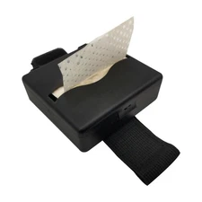 180Pcs Perm Papers Perm End Papers with Portable Perm Paper Box Mesh Breathable