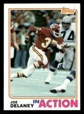 Joe Delaney 1982 Topps In Action Card #113 Kansas City Chiefs