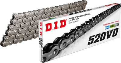 DID M520VOX100FB 520VO Pro V Series O-Ring Drive Chain 100 Links Universal
