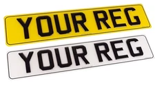 Number Plates - Premium | 2D | 3D | 4D | 4D Gel | 100% Road / MOT Legal