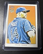 2009 Topps 206 David Price #181 RC Rookie Rays