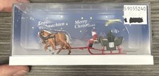 Preiser HO Scale 30448 Santa and Sleigh HOn3, HOn30, HOn2 CC