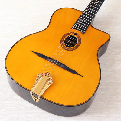 Gypsy Jazz Guitar, Spruce Veneer Top Body, Mahogany Neck, 22 Frets Fingerboard