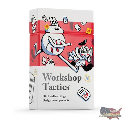 #ad Pip Decks Workshop Tactics Official 56 Card Deck for Running Effective Workshops $29.99