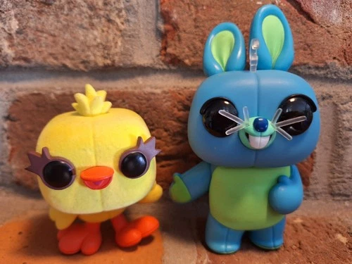 FUNKO Disney Pop! Vinyl Figure Ducky Bunny Toy Story 4 Figure Lot #531 Standard 